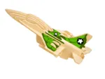 Puzzle 3D en Bois + Peinture - Avion