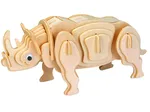 Puzzle 3D en Bois - Rodney le Rhinocéros