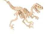 Puzzle 3D en Bois - Velociraptor (Large)