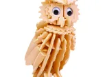 Puzzle 3D en Bois - Oswald le Hibou