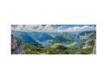 Vue des Alpes - Panoramique Puzzle