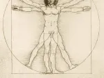 Leonard De Vinci - The Vitruvian Man, 1490