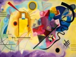 Kandinsky - Jaune, Rouge, Bleu, 1925