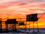 Coucher de Soleil sur Carrelets