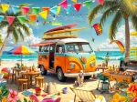 Camping-Car à la Plage
