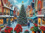 Shopping  de Noël sur la Place