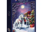 Chevaux à Noël