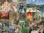 Auguste Renoir - Collage