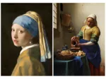2 Puzzles - La Jeune Fille à la Perle & La Laitière. Johannes Vermeer