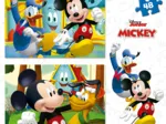 2 Puzzles - Mickey Mouse Fun House