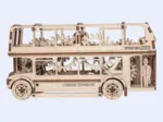 Puzzle 3D en Bois - London Bus