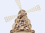 Puzzle 3D en Bois - Moulin