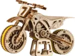 Puzzle 3D en Bois - Motocross