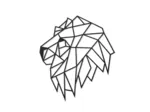 Puzzle en Bois - Lion Head