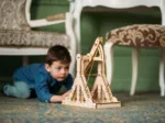 Puzzle 3D en Bois - Trébuchet