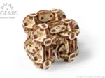 Puzzle 3D en Bois - Flexi-Cubus