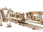 Puzzle 3D en Bois - Tram Line