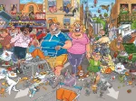 Wasgij Original 46 - Frénésie d'achat dans l'allée centrale ! (1000 pieces)