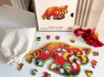 Puzzle en Bois - Panda Roux