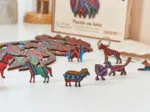 Puzzle en Bois - Le Coq Chanteur