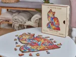 Puzzle en Bois - Le Tendre Chat