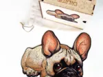 Puzzle en Bois - Le Bouledogue Fidèle
