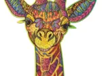 Puzzle en Bois - L'Amusante Girafe