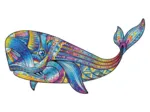 Puzzle en Bois - La Baleine