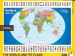 Pièces XXL - National Geographic - The World Kids Map