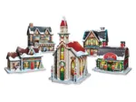 Puzzle 3D - Village de Noël