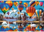 Puzzle en Bois - Colorful Ballons