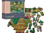 Puzzle en Bois - France