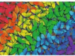 Puzzle en Bois - Rainbow Butterflies