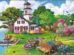 Puzzle en Bois - Summer Haven