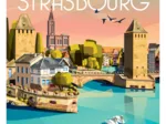 Mini Puzzle - Strasbourg Les Ponts Couverts