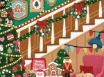 Escalier de Noël
