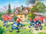 Maxi Puzzle : Les pompiers en action