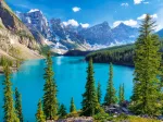Printemps au Lac Moraine, Canada