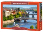 Vue des Ponts de Prague