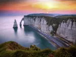 Vue sur Étretat