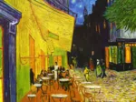 Van Gogh - Terrasse du café le soir