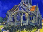 Vincent Van Gogh: Eglise à Auvers-sur-Oise