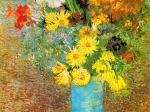 Vincent Van Gogh : Vase avec marguerites et anémones