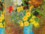 Vincent Van Gogh : Vase avec marguerites et anémones