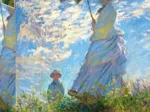 Claude Monet : Femme à l'ombrelle