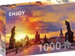 Charles Bridge at Sunset, Prague