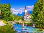 Small Church in Ramsau, Germany