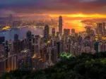 Hong Kong au Lever du Soleil