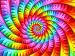 Psychedelic Rainbow Spiral