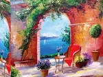 Sea View Through the Arch